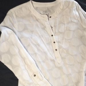 White long sleeve blouse